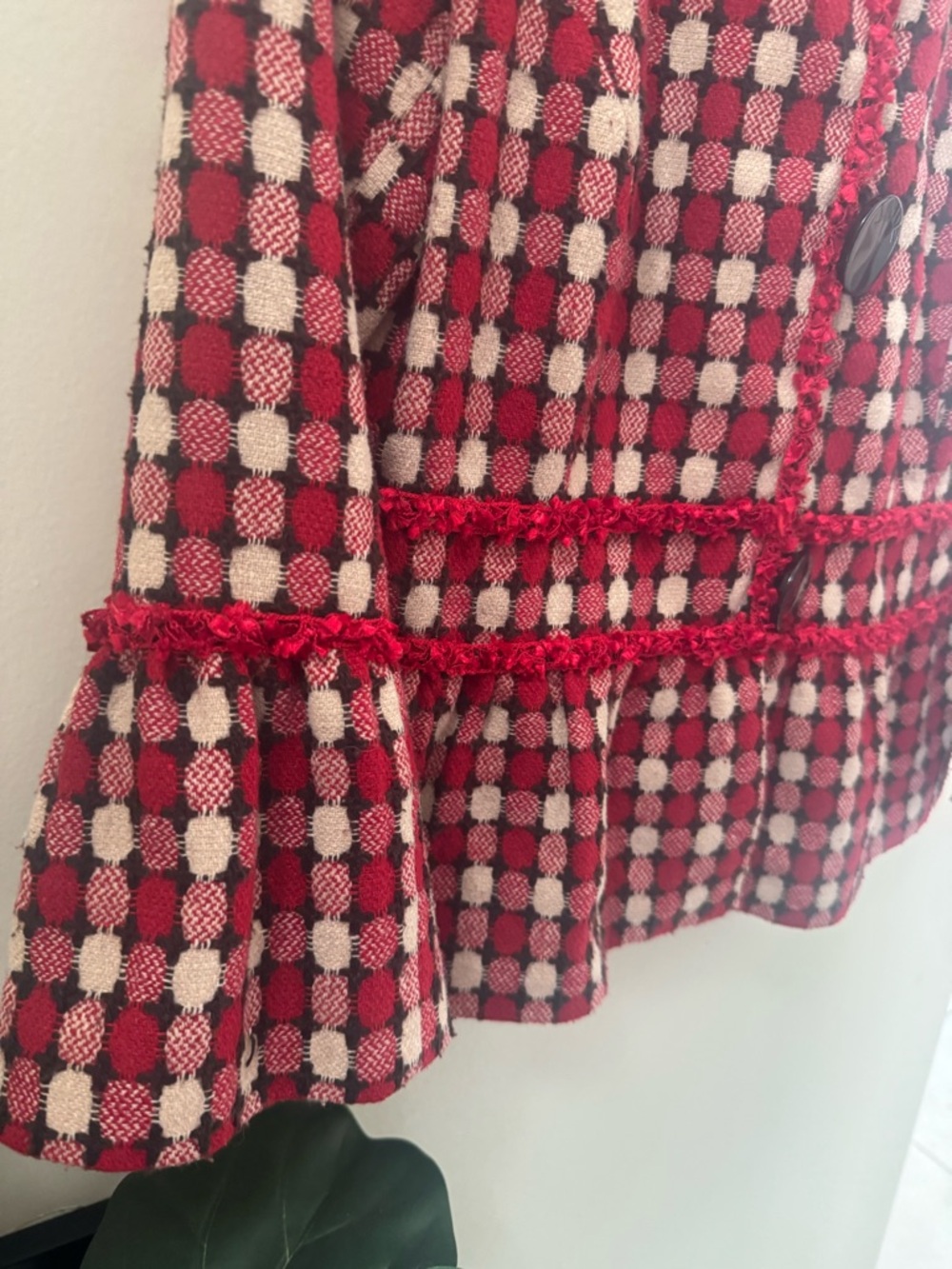 Vintage Jade Checked Jacket - Picture 2 of 9